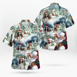 Cavalier king springer spaniel dog AOP Hawaii Shirt
