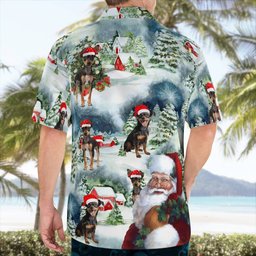 Premium Miniature pinscher AOP Hawaii Shirt