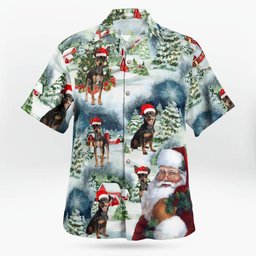 Premium Miniature pinscher AOP Hawaii Shirt