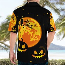 Owl Halloween AOP Hawaii Shirt