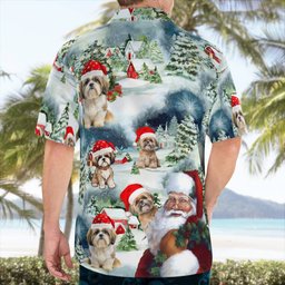 Premium Shih tzu AOP Hawaii Shirt