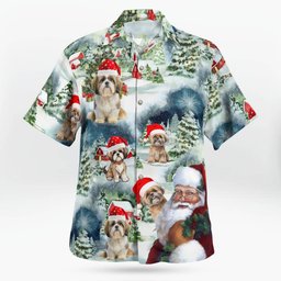 Premium Shih tzu AOP Hawaii Shirt