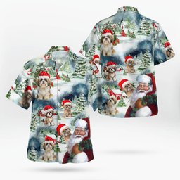 Premium Shih tzu AOP Hawaii Shirt