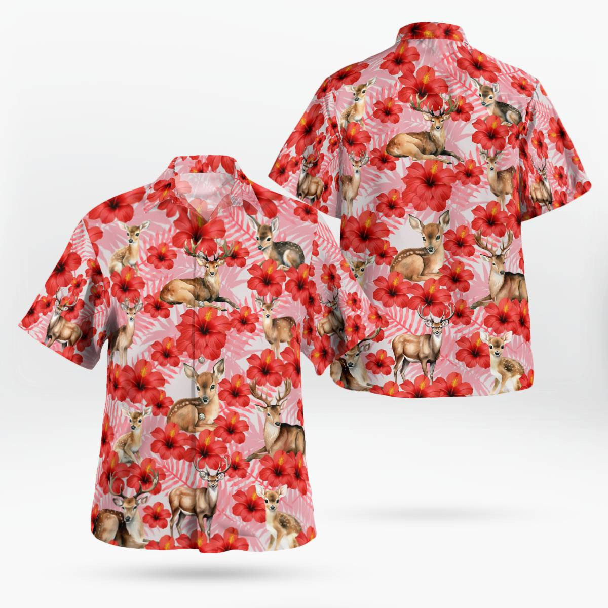 Deer AOP Hawaii Shirt