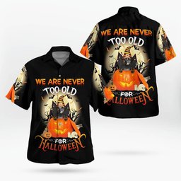 Boxer Halloween AOP Hawaii Shirt