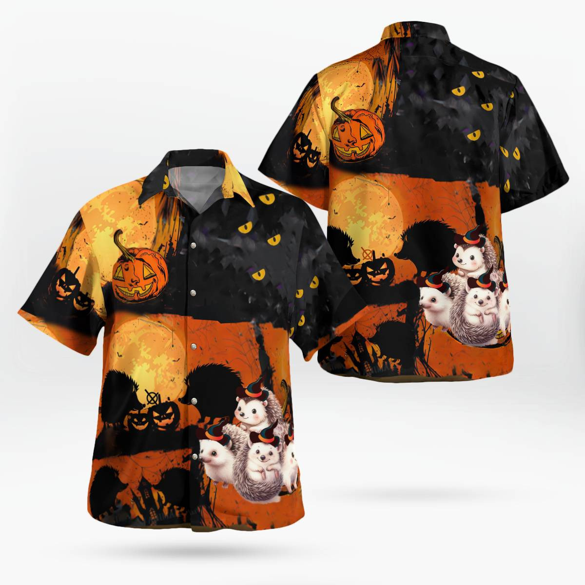 Hedgehog AOP Hawaii Shirt
