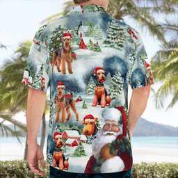 Premium Airedale terrier AOP Hawaii Shirt