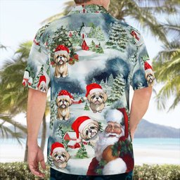 Premium Lhasa apso AOP Hawaii Shirt