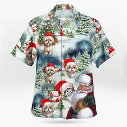 Premium Lhasa apso AOP Hawaii Shirt