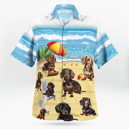 Dachshund AOP Hawaii Shirt