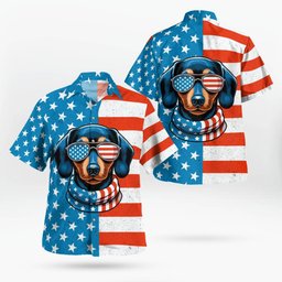 Dachshund AOP Hawaii Shirt
