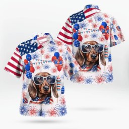 Dachshund AOP Hawaii Shirt