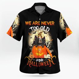 Bulldog Halloween AOP Hawaii Shirt