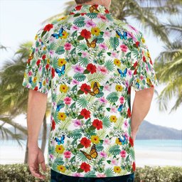 Butterfly AOP Hawaii Shirt