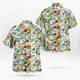 Butterfly AOP Hawaii Shirt