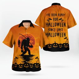 Bigfoot Halloween AOP Hawaii Shirt