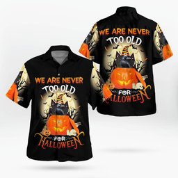 Crow Halloween AOP Hawaii Shirt
