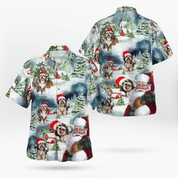 Premium Tibetan terrier AOP Hawaii Shirt