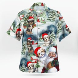 Premium Havanese AOP Hawaii Shirt
