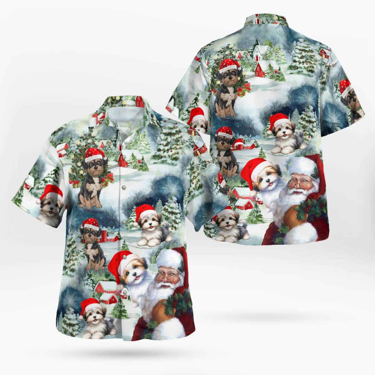 Premium Havanese AOP Hawaii Shirt