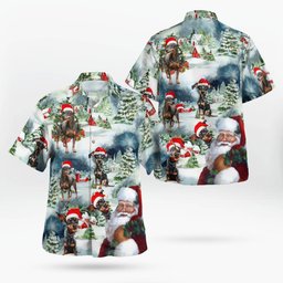 Premium Doberman AOP Hawaii Shirt