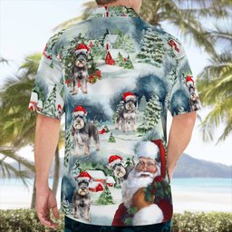 Premium Schnauzer AOP Hawaii Shirt