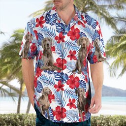 Weimaraner Hawaii Shirt
