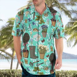 Gardening AOP Hawaii Shirt
