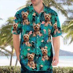 Yorkshire Terriers Hawaiian Shirt