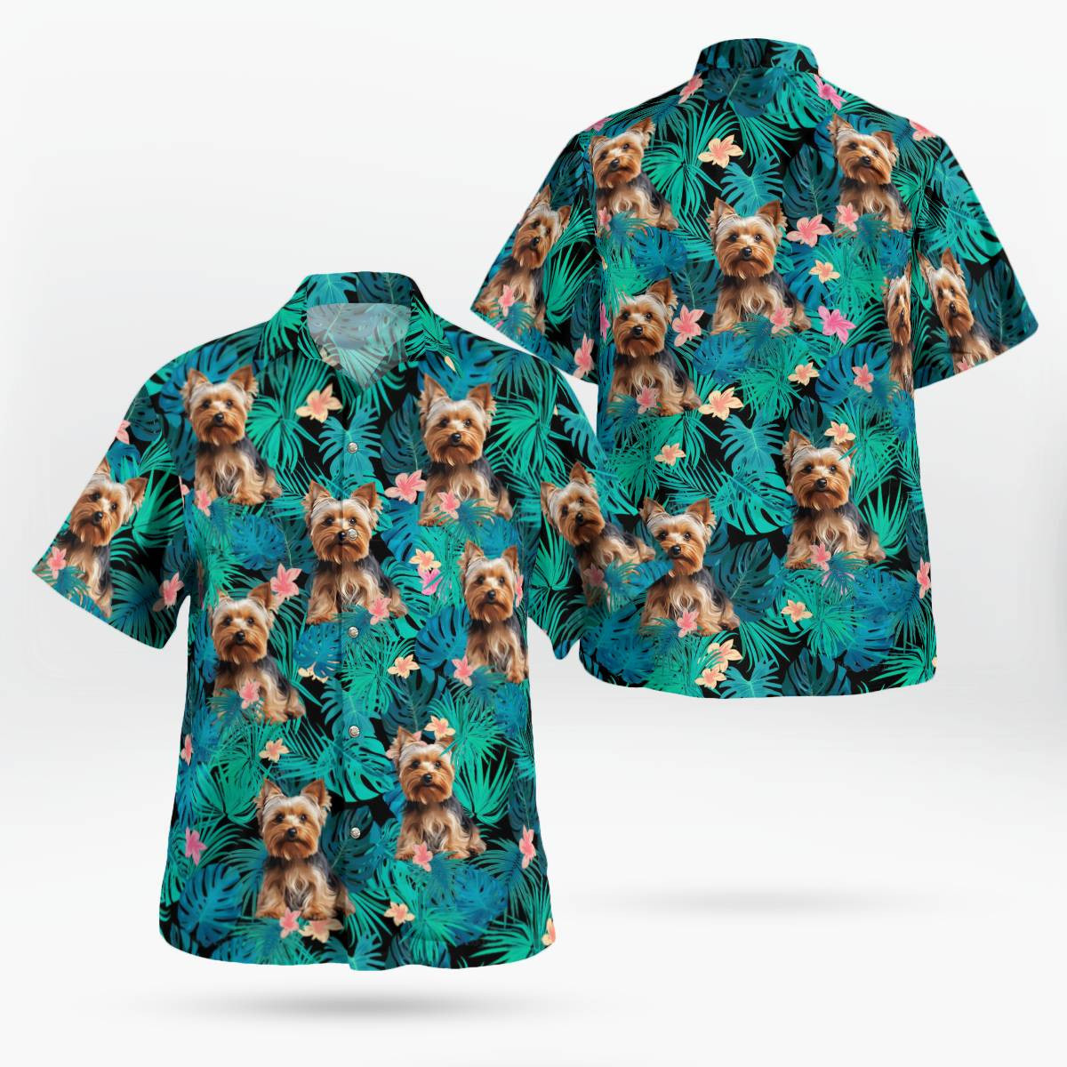 Yorkshire Terriers Hawaiian Shirt