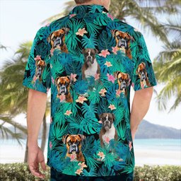 Boxer Dog Hawaii Shirt