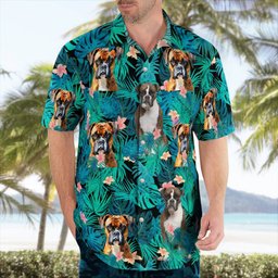 Boxer Dog Hawaii Shirt