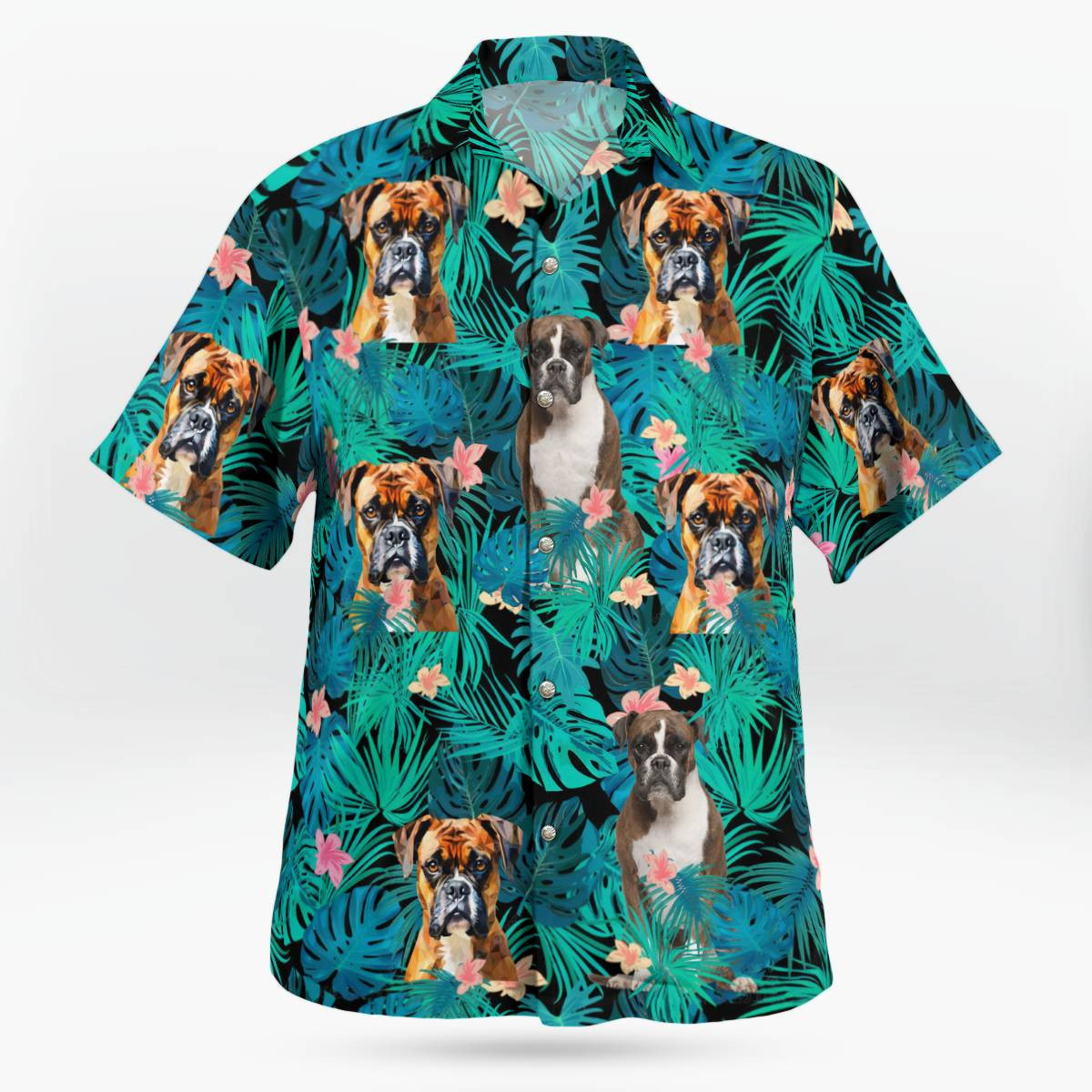 Boxer Dog Hawaii Shirt