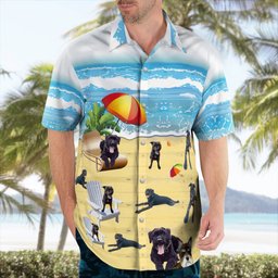 Schnauzer AOP Hawaii Shirt