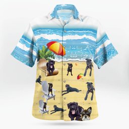 Schnauzer AOP Hawaii Shirt
