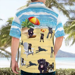 Schnauzer AOP Hawaii Shirt