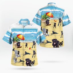 Schnauzer AOP Hawaii Shirt
