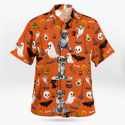Premium Boxer Halloween  AOP Hawaii Shirt