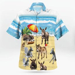 Donkey AOP Hawaii Shirt