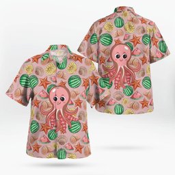 Octopus AOP Hawaii Shirt