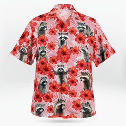 Raccoons AOP Hawaii Shirt