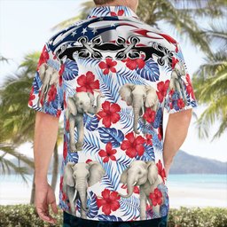 Elephant Hawaii Shirt