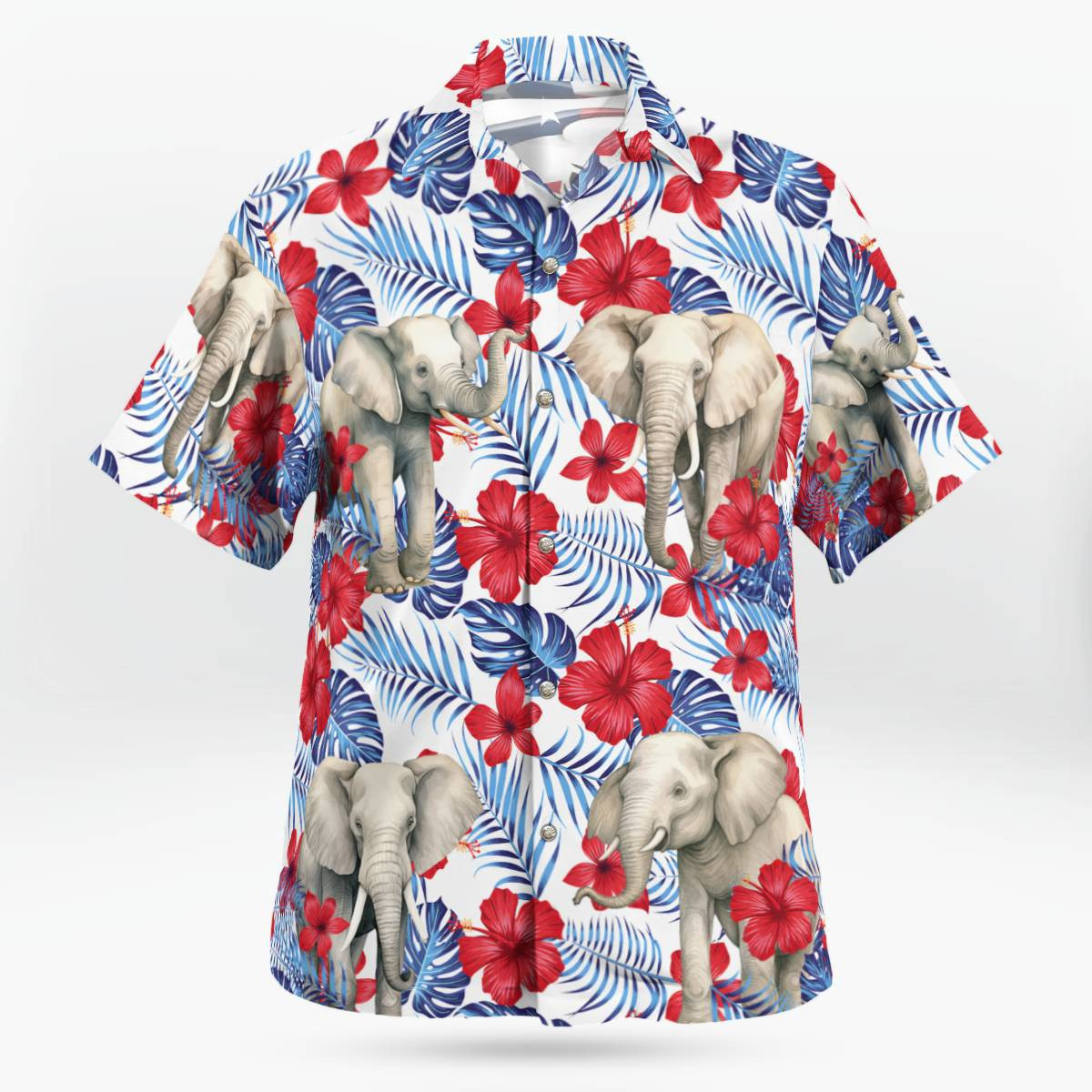 Elephant Hawaii Shirt