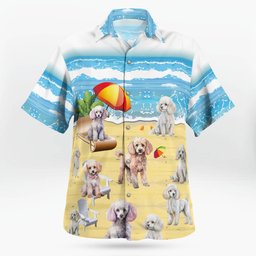 Poodle AOP Hawaii Shirt