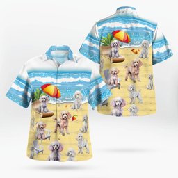 Poodle AOP Hawaii Shirt