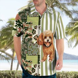 Poodle AOP Hawaii Shirt