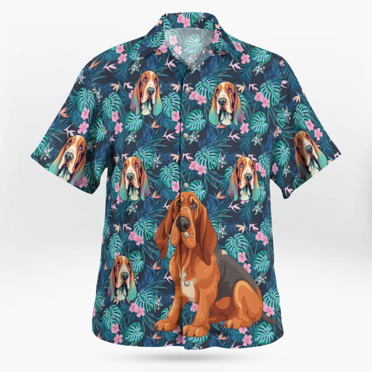 Basset Hound Hawaii Shirt