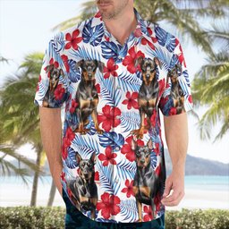 Doberman Hawaii Shirt