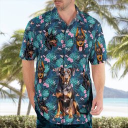 Doberman Hawaii Shirt