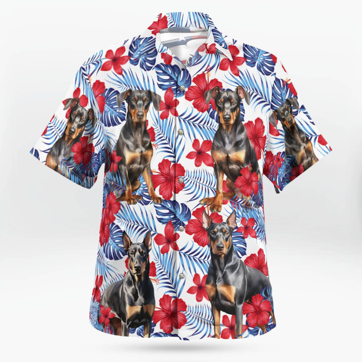 Doberman Hawaii Shirt
